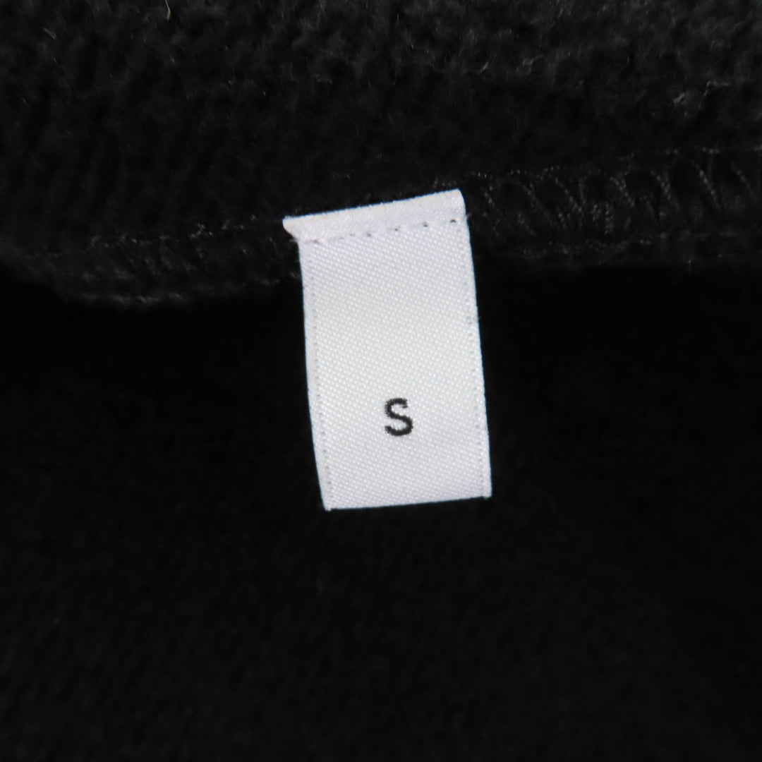 Pristine GUCCI sweat Interlocking G Cropped black cotton Women S