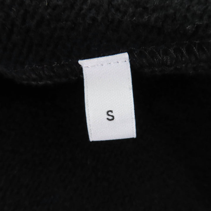 Pristine GUCCI sweat Interlocking G Cropped black cotton Women S