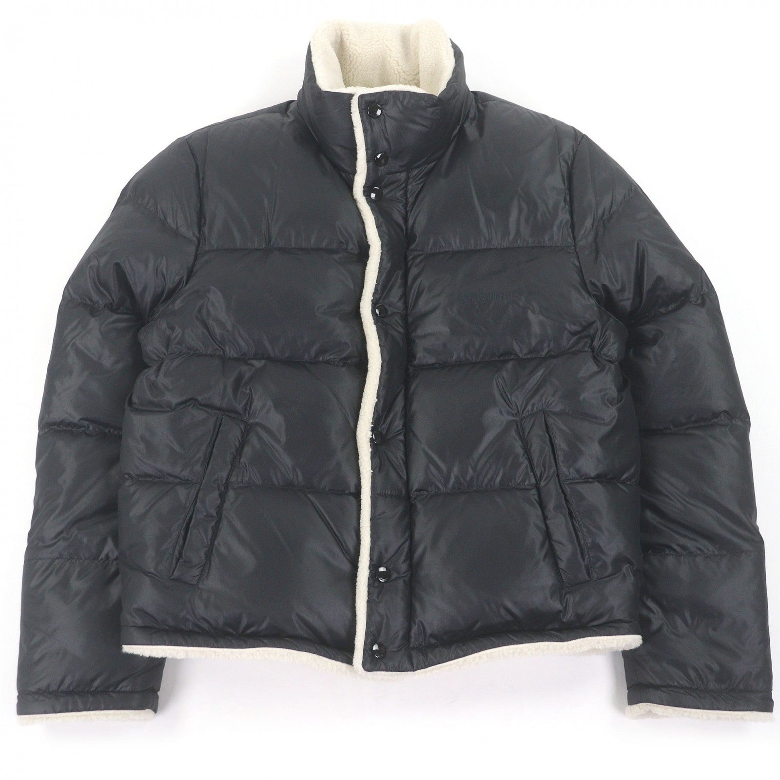 新品 SAINT LAURENT Archiveダウンジャケット レア Excellent SAINT LAURENT PARIS Down jacket Shearling fleece lining
