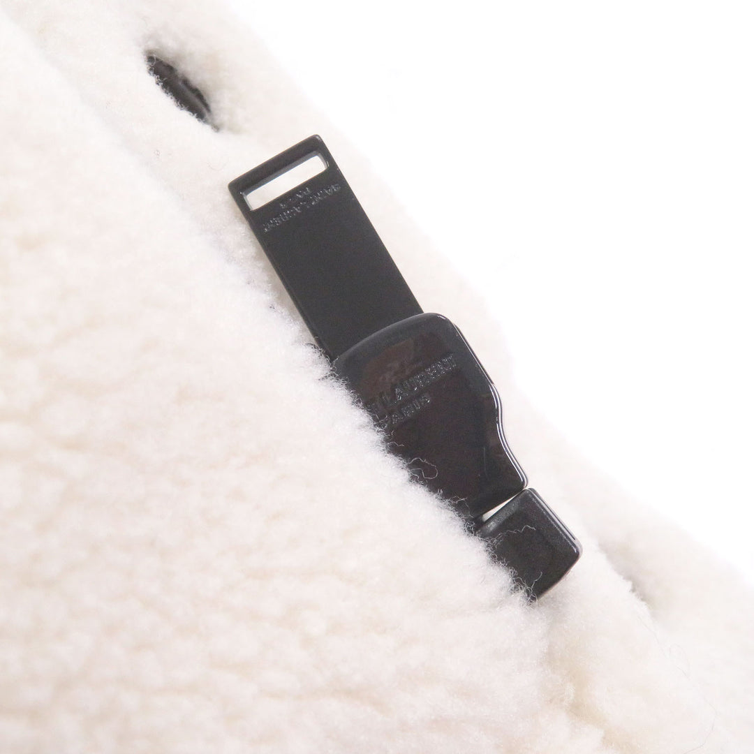 Excellent SAINT LAURENT PARIS Down jacket Shearling fleece lining