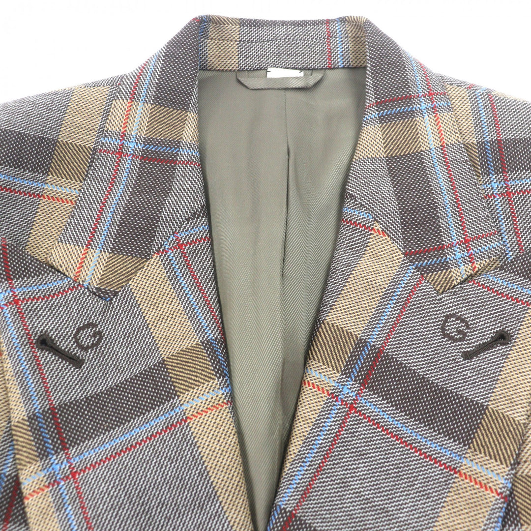 Excellent GUCCI two-piece set Brown wool mens 46/48 675837/680704