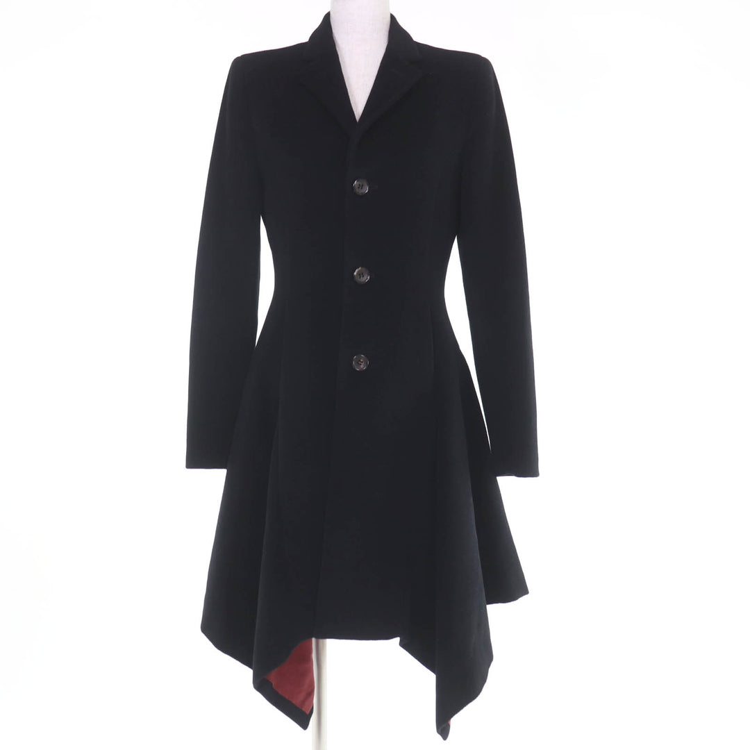 Great Jean Paul Gaultier FEMME coat Hem design black Angola Women 40