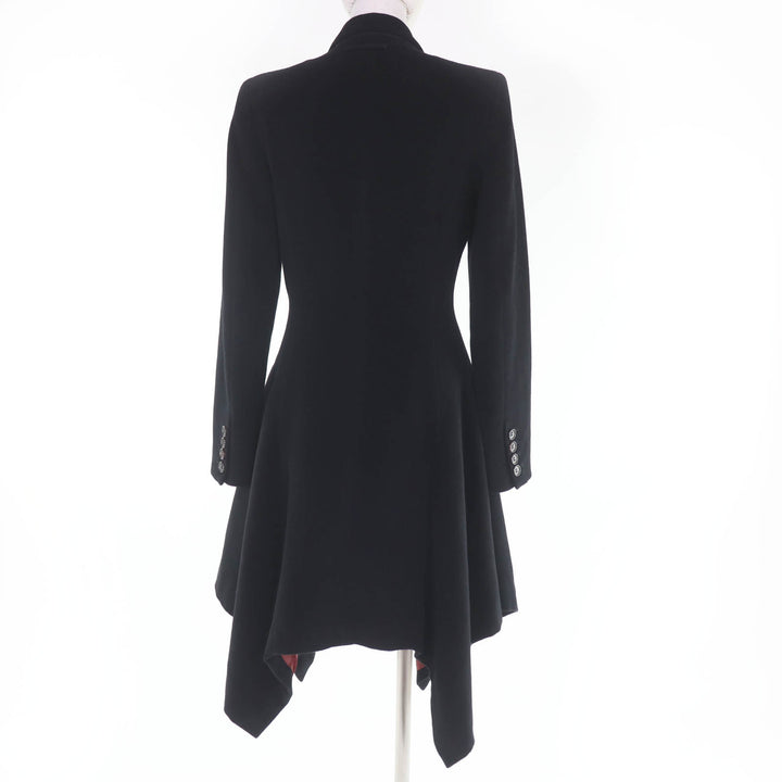 Great Jean Paul Gaultier FEMME coat Hem design black Angola Women 40