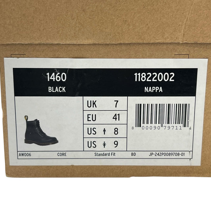 Pristine Dr.Martens boots 1460 NAPPA 8-Eye Boots black mens 11822002