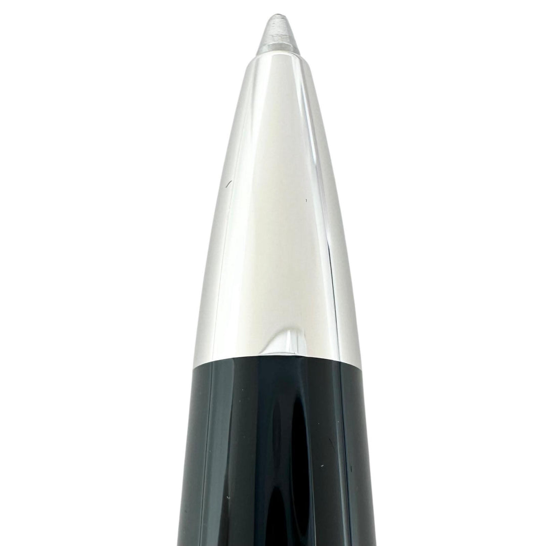 Excellent Dupont Ballpoint pen Elysee Twist-type logo engraving black 417674
