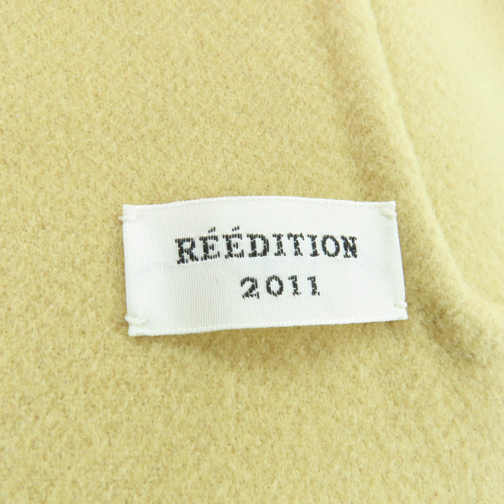 Excellent HERMES Jacket beige cashmere Women 38 5H0193DP