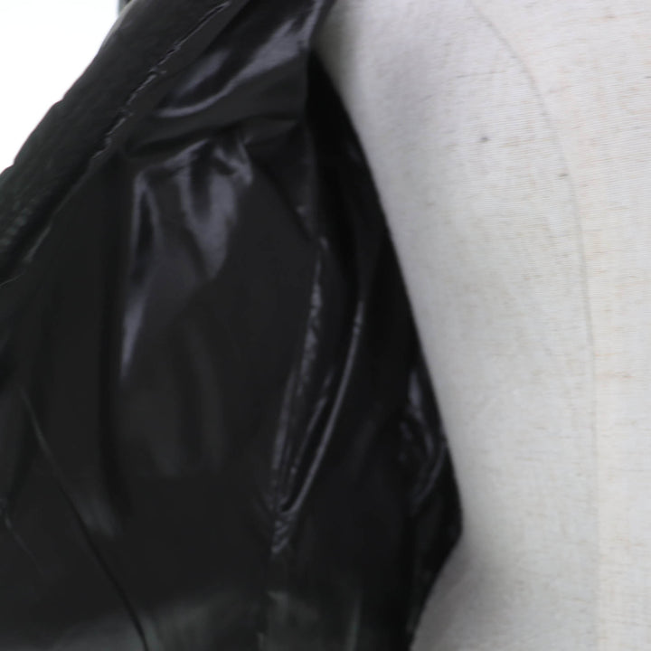 Great MONCLER Down jacket BADIA SPECIAL Logo patch and hood black Nylon Women 0