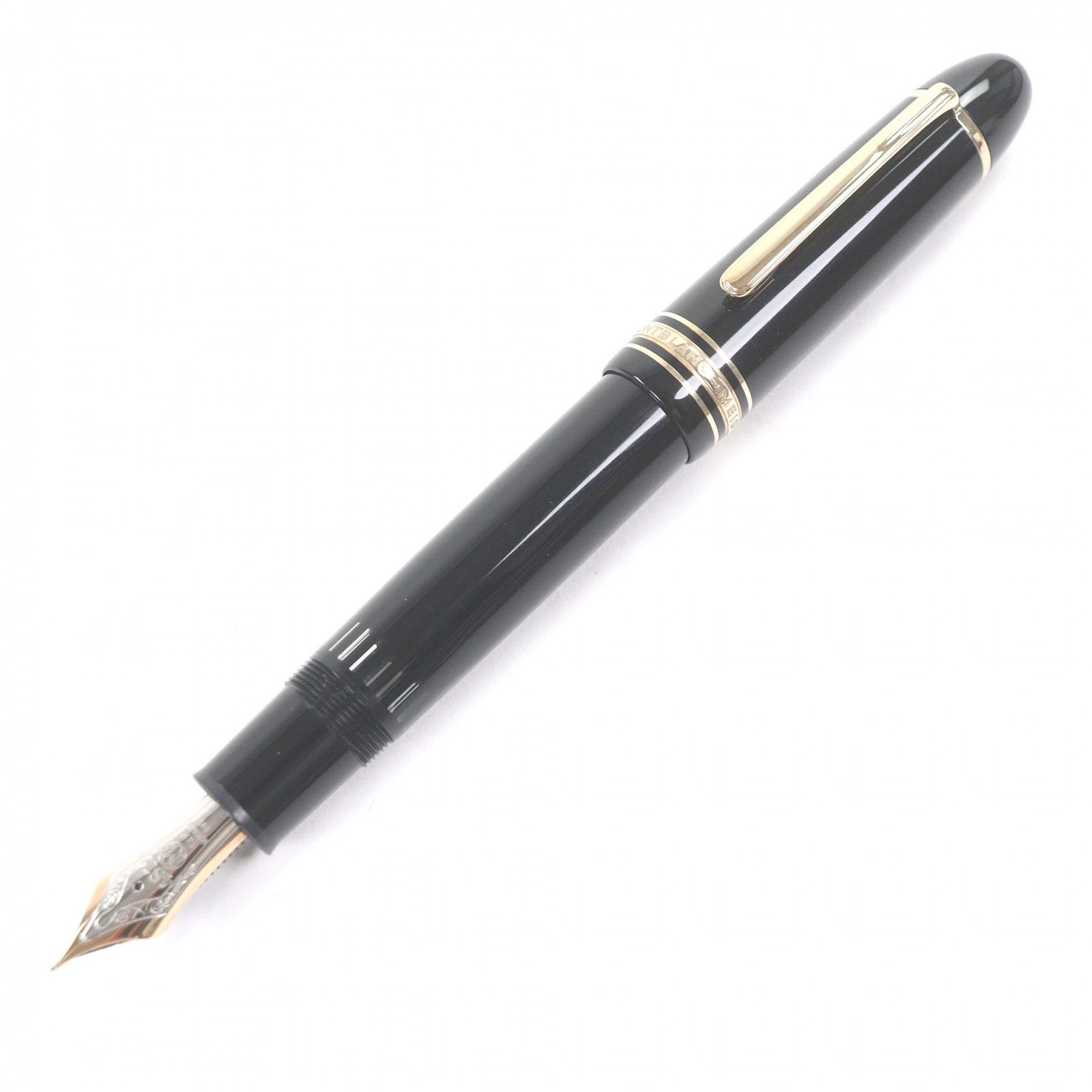 Excellent MONTBLANC fountain pen Meisterstück 149 Cap type black