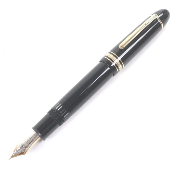Excellent MONTBLANC fountain pen Meisterstück 149 Cap type black 14K mens