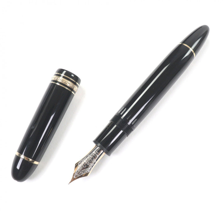 Excellent MONTBLANC fountain pen Meisterstück 149 Cap type black 14K mens