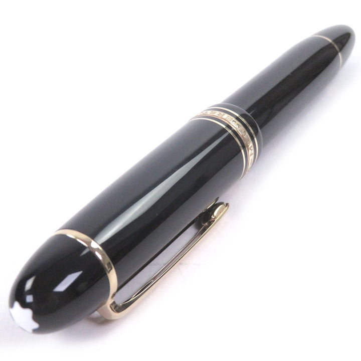 Excellent MONTBLANC fountain pen Meisterstück 149 Cap type black 14K mens