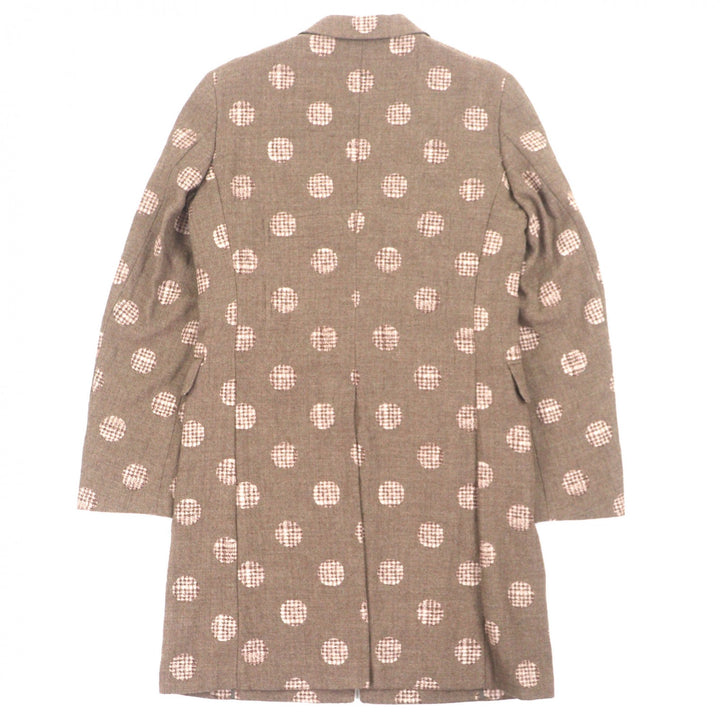 Pristine COMME des GARCONS HOMME PLUS Chester coat Brown wool mens XS PF-J031