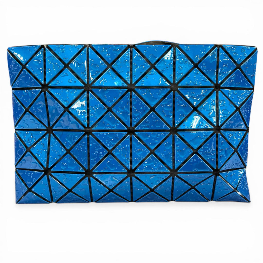 Excellent BAOBAO ISSEY MIYAKE Clutch bag blue PVC Women