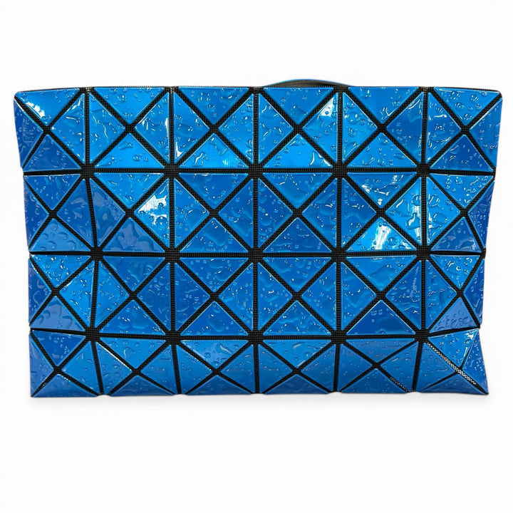 Excellent BAOBAO ISSEY MIYAKE Clutch bag blue PVC Women