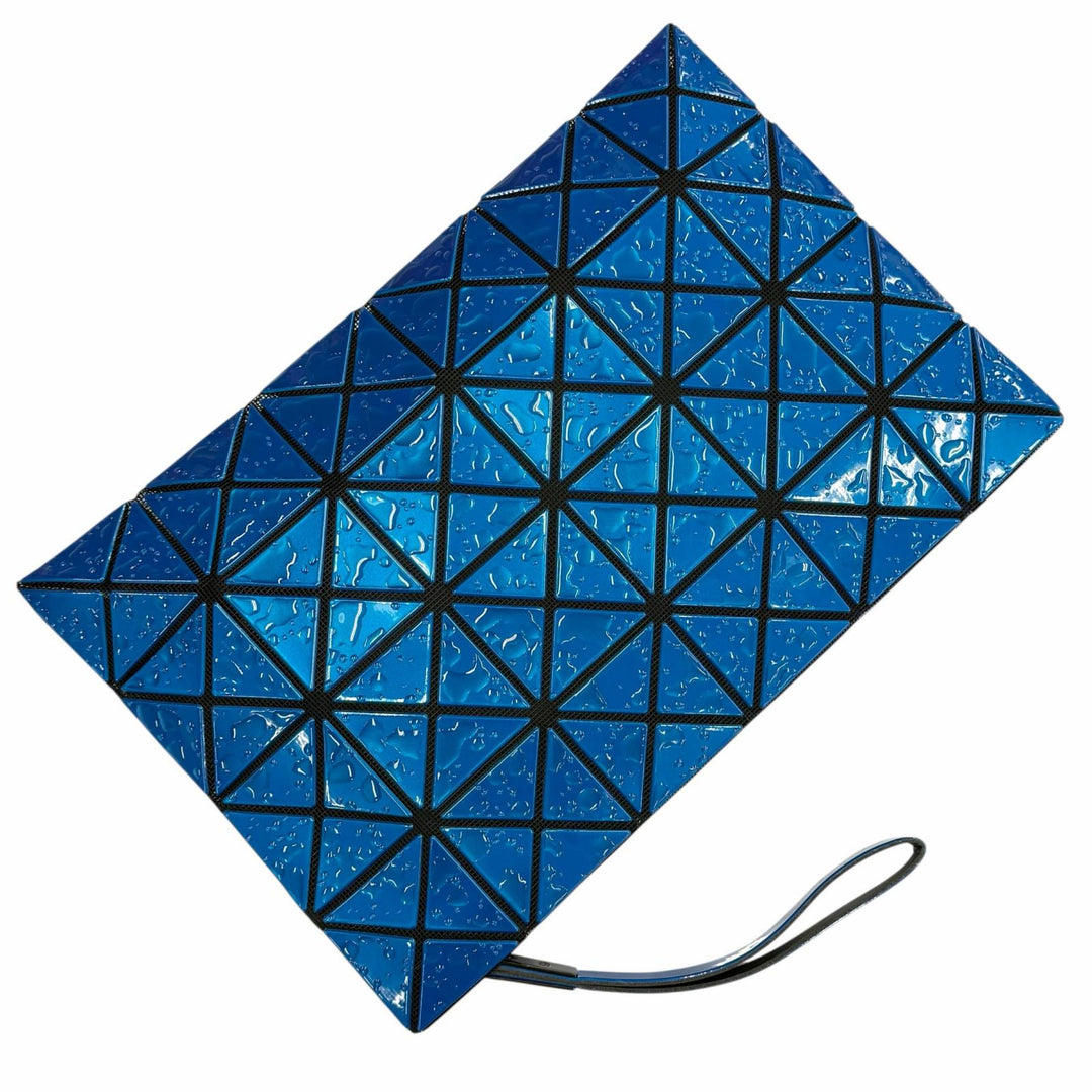 Excellent BAOBAO ISSEY MIYAKE Clutch bag blue PVC Women