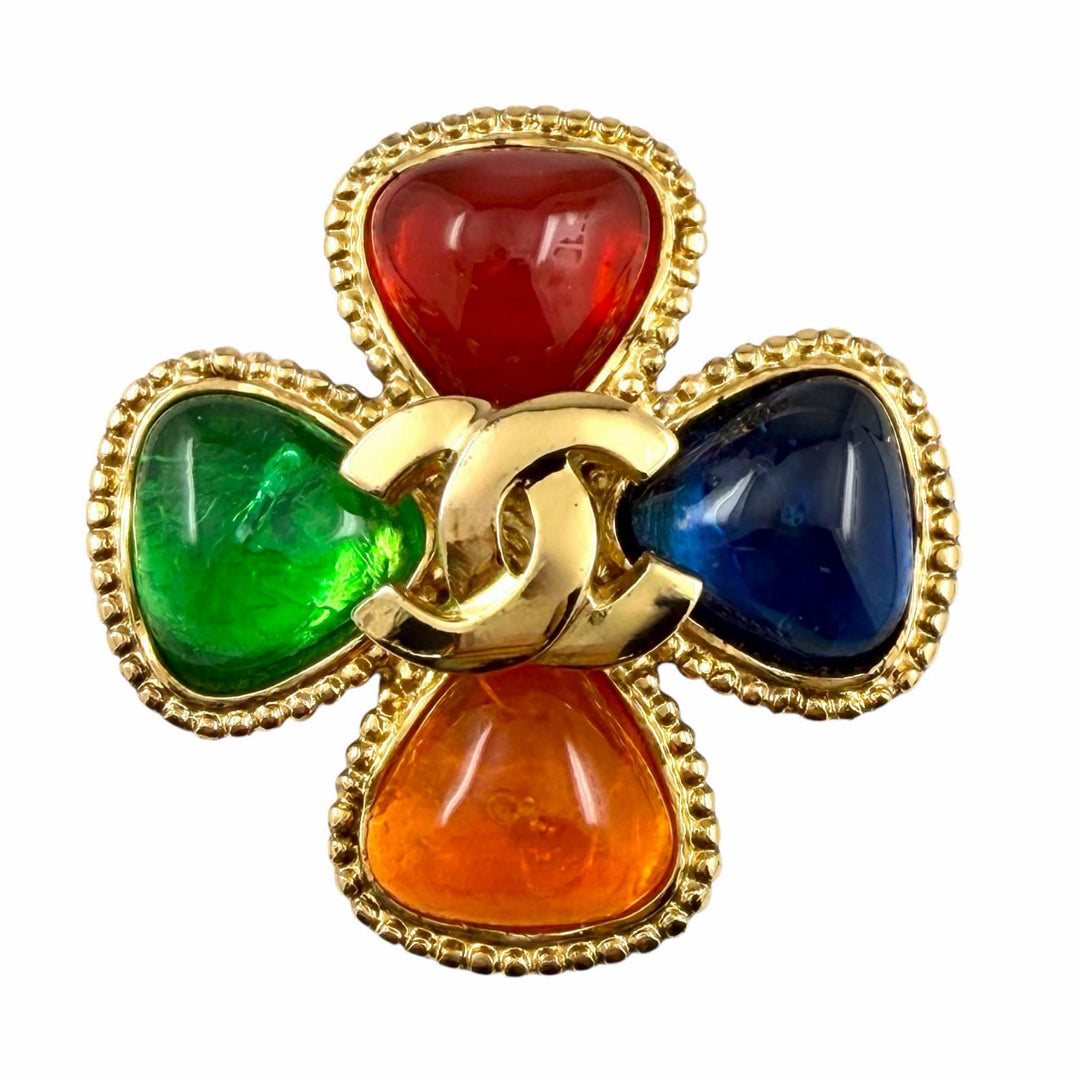 Excellent CHANEL Brooch Multi Women 96A