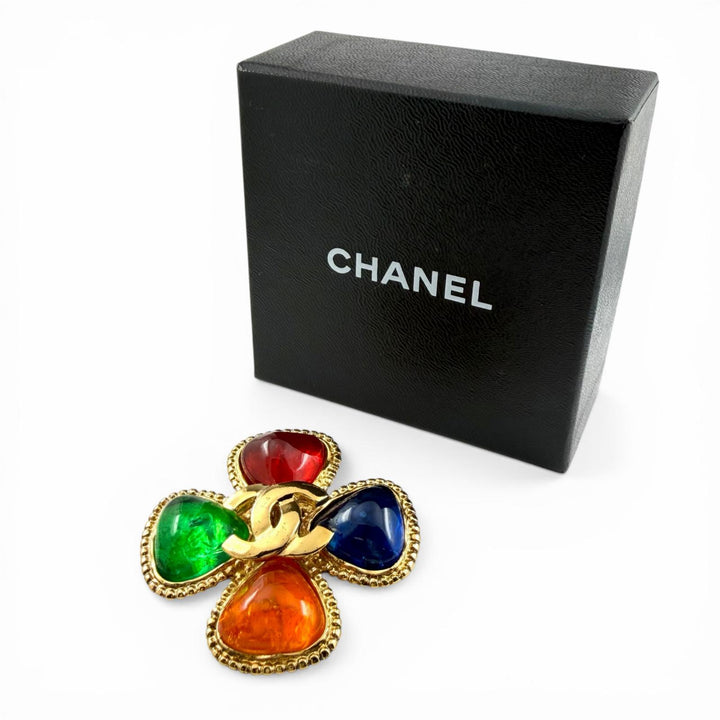 Excellent CHANEL Brooch Multi Women 96A