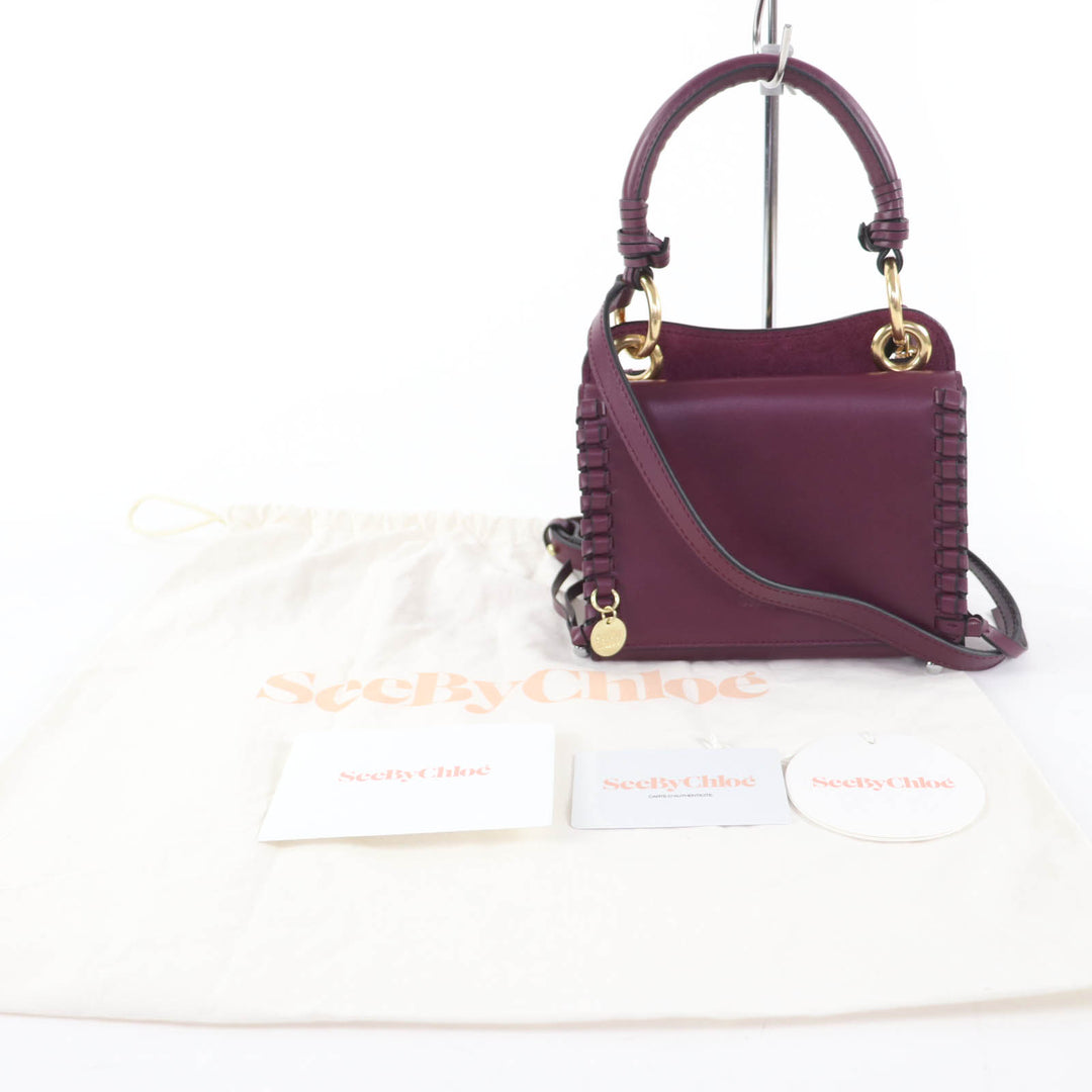 Excellent SEE BY CHLOE Shoulder Bag TILDA Smooth leather and suede combination