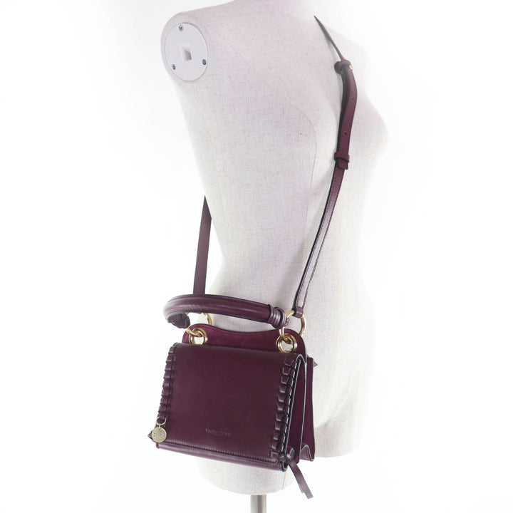 Excellent SEE BY CHLOE Shoulder Bag TILDA Smooth leather and suede combination