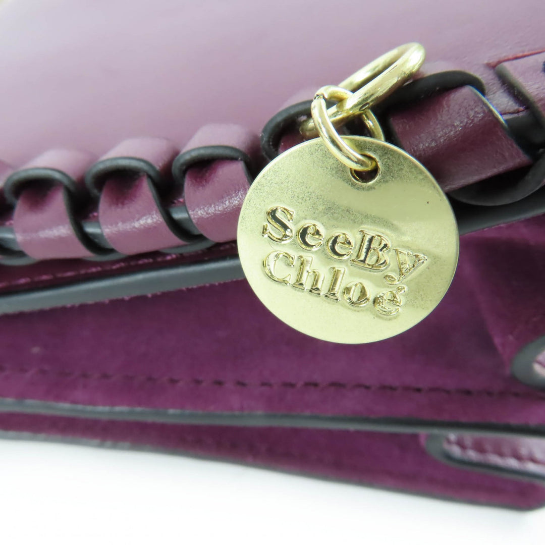 Excellent SEE BY CHLOE Shoulder Bag TILDA Smooth leather and suede combination