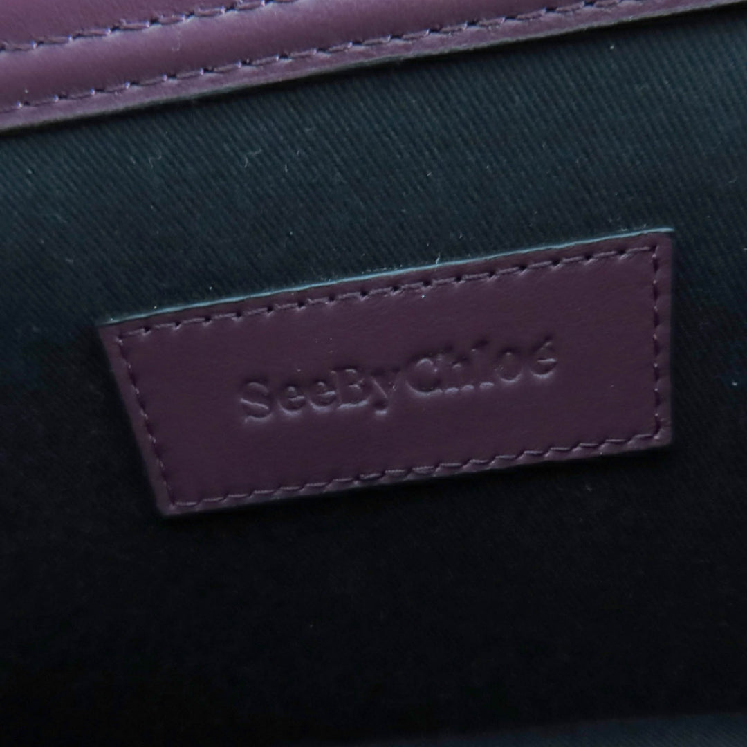 Excellent SEE BY CHLOE Shoulder Bag TILDA Smooth leather and suede combination