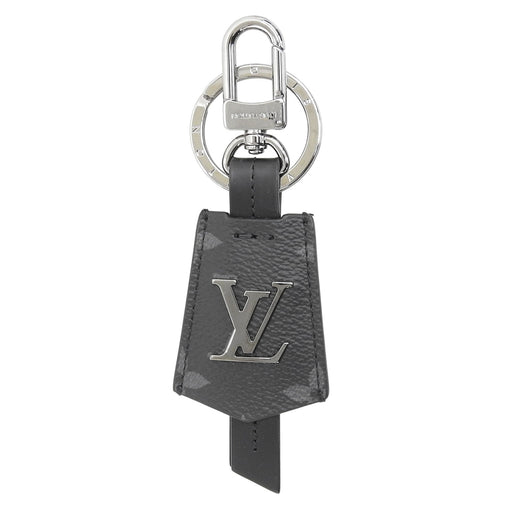 Pristine LOUIS VUITTON key ring Porto Cle Cloche Cle Monogram Eclipse M63620