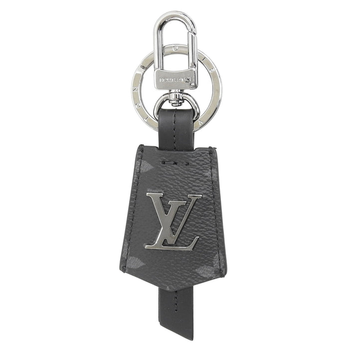 Pristine LOUIS VUITTON key ring Porto Cle Cloche Cle Monogram Eclipse M63620