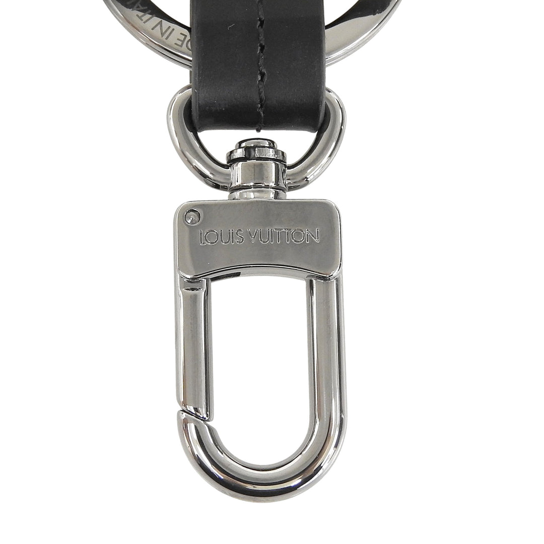 Pristine LOUIS VUITTON key ring Porto Cle Cloche Cle Monogram Eclipse M63620