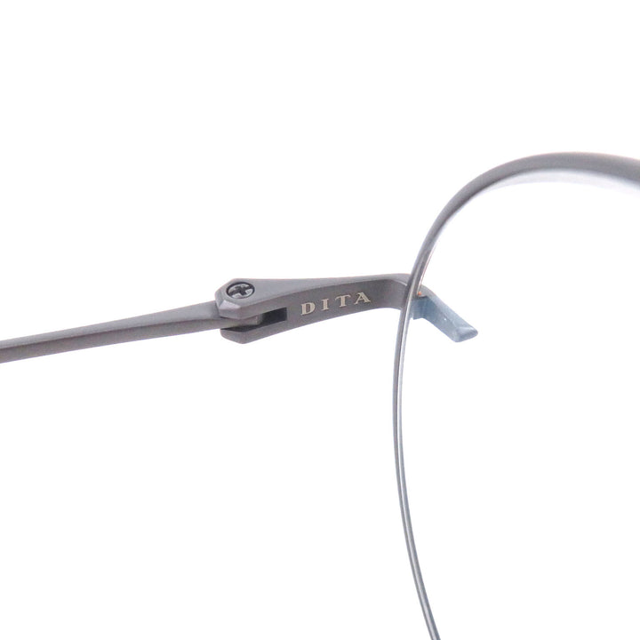 Pristine DITA Glasses BYLYM Boston Frame Cancer metallic mens DTX158-A-03
