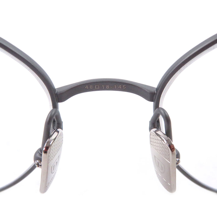 Pristine DITA Glasses BYLYM Boston Frame Cancer metallic mens DTX158-A-03