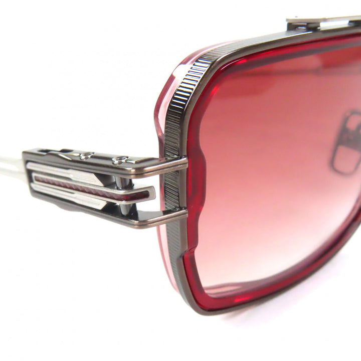 Pristine DITA sunglasses HYPERLUX-1000 Two Bridges Clear red mens DTS470
