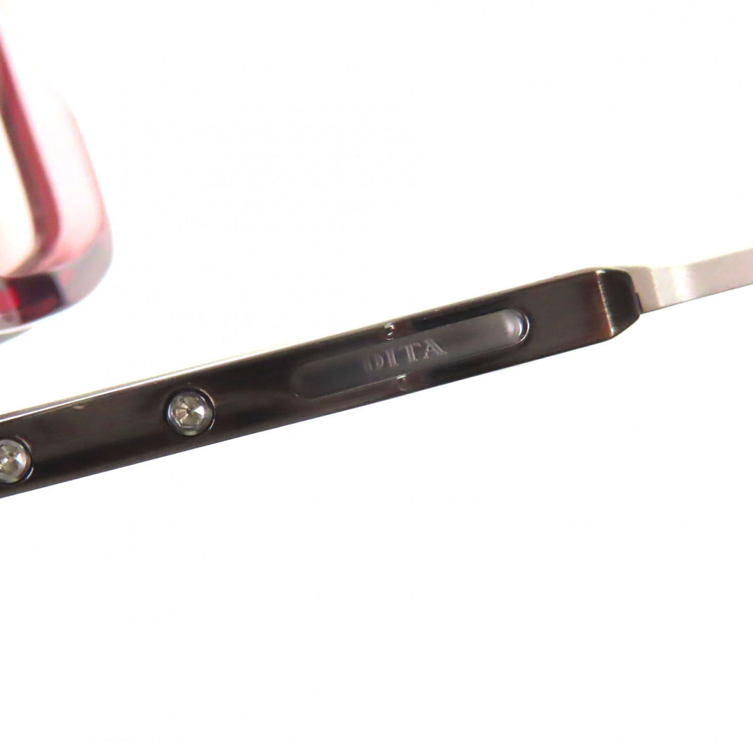 Pristine DITA sunglasses HYPERLUX-1000 Two Bridges Clear red mens DTS470