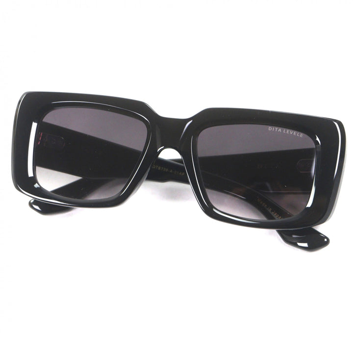 Pristine DITA sunglasses Square Asian fit black ー mens DTS739