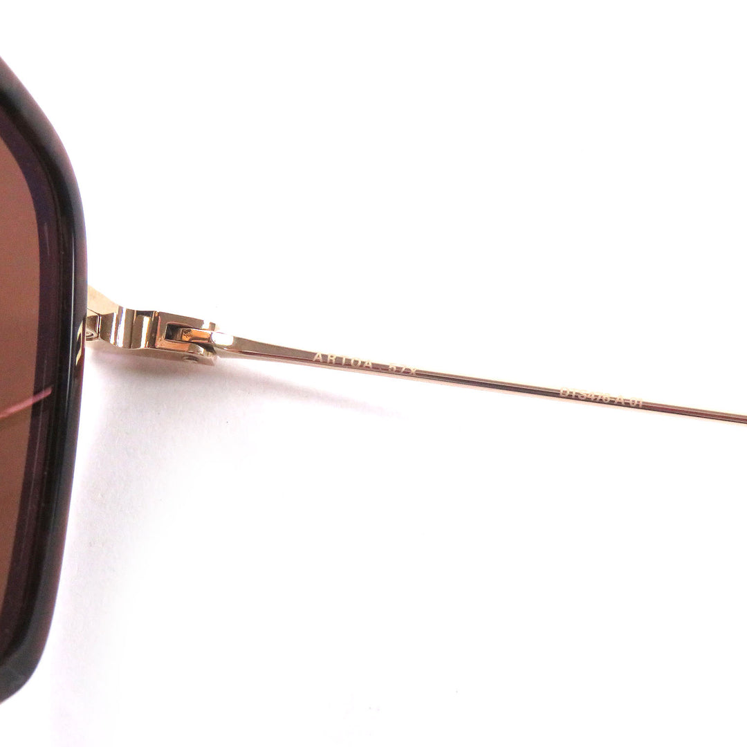 Pristine DITA sunglasses ARTOA 57X Two-Bridge Eyewear Clear brown