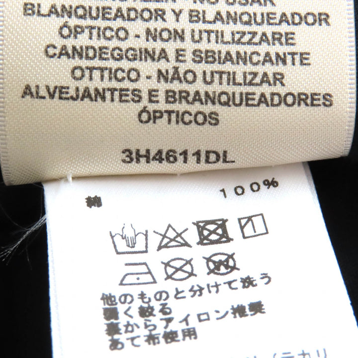Excellent HERMES Short sleeve T-shirt Do RE BOUCLES Crew neck black 36 3H4611DR