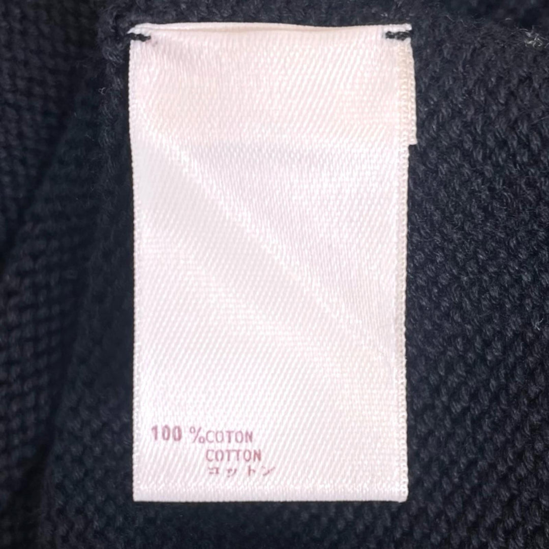 Great LOUIS VUITTON knit Louis Vuitton Cup Embroidered Crew Neck cotton XL