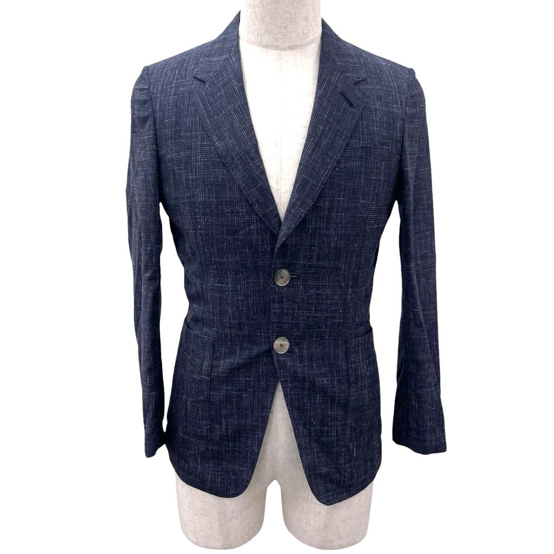 Excellent Paul Smith suit Linen blend, single-breasted, center crease. wool mens