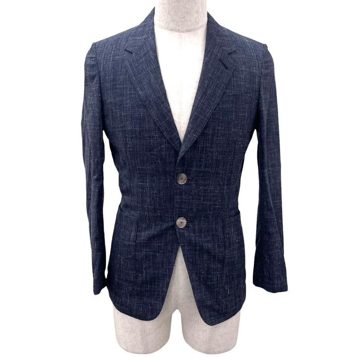 Excellent Paul Smith suit Linen blend, single-breasted, center crease. wool mens