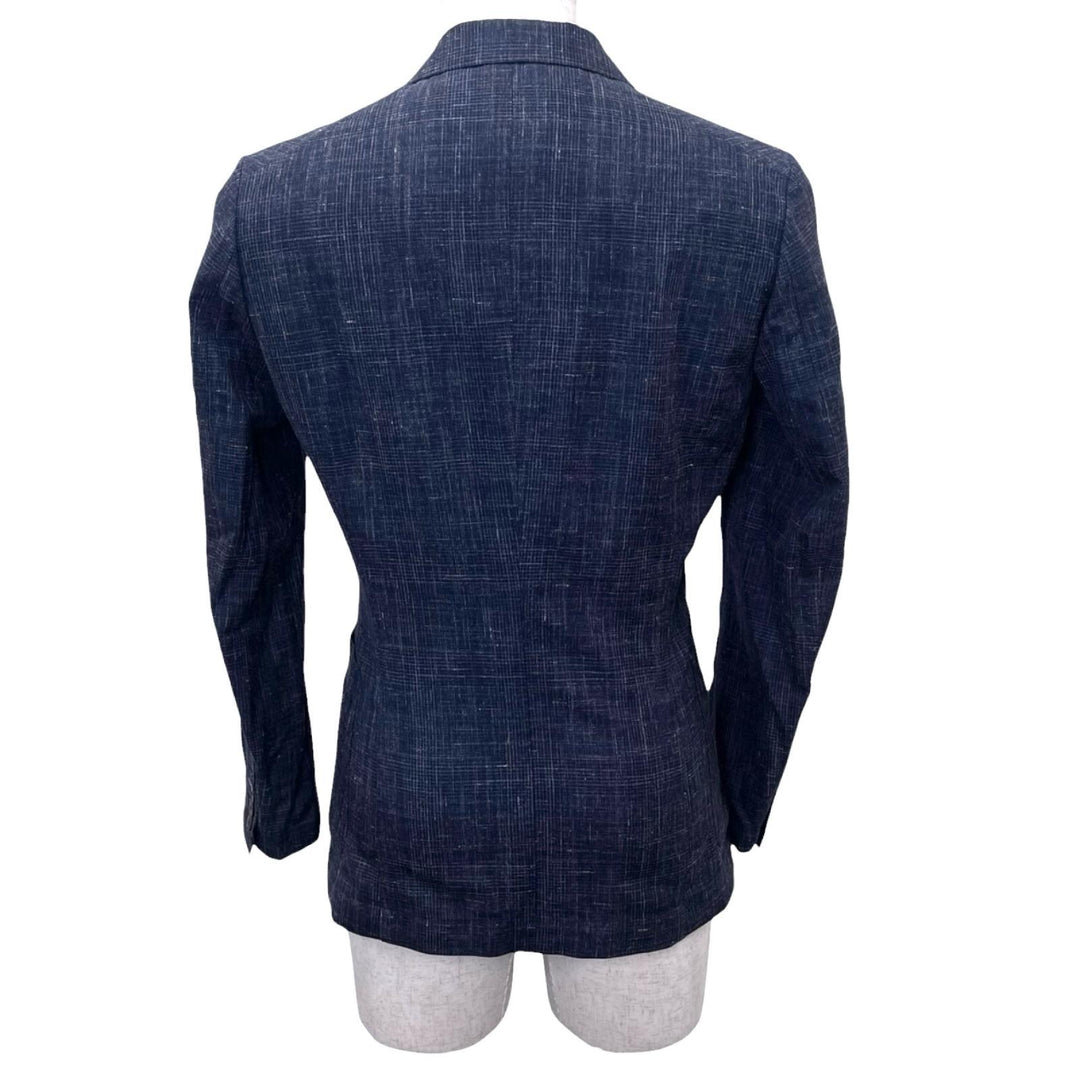 Excellent Paul Smith suit Linen blend, single-breasted, center crease. wool mens