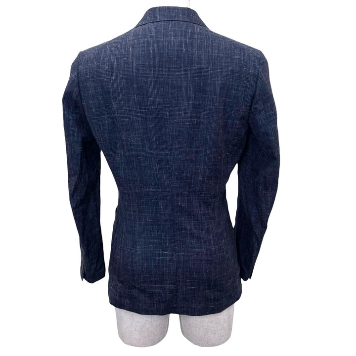 Excellent Paul Smith suit Linen blend, single-breasted, center crease. wool mens