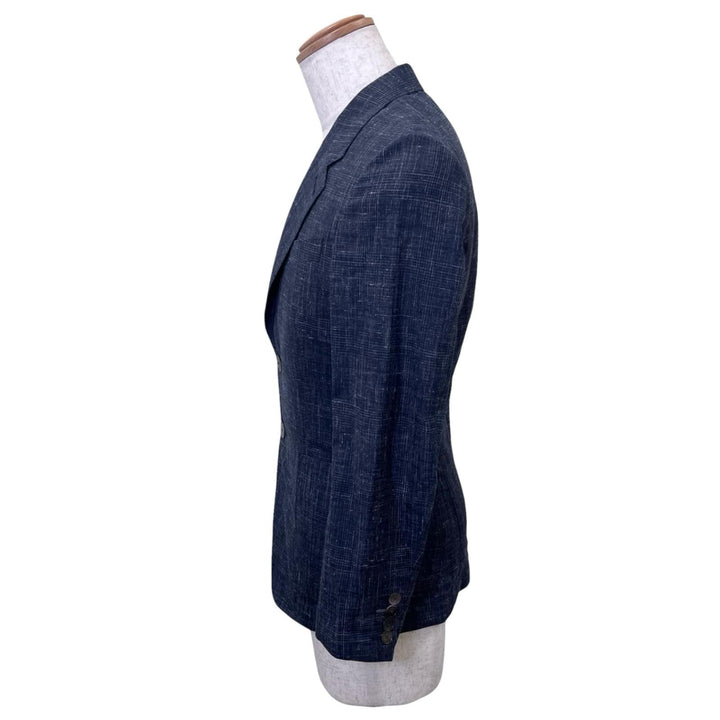 Excellent Paul Smith suit Linen blend, single-breasted, center crease. wool mens