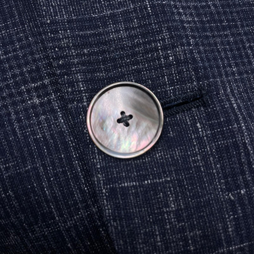 Excellent Paul Smith suit Linen blend, single-breasted, center crease. wool mens