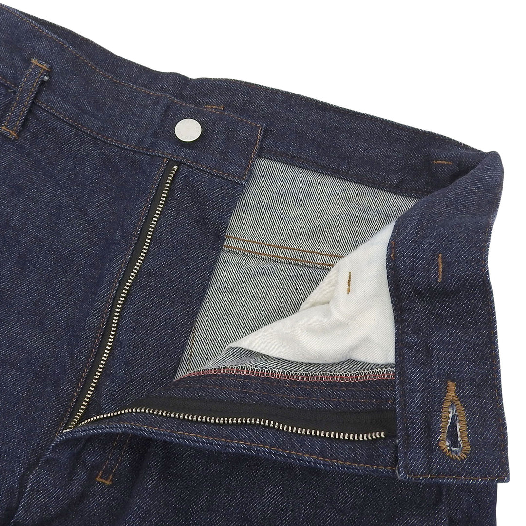 Pristine SHINYAKOZUKA Denim pants ORDINARY CITY PANTALON Indigo mens M 240ISK40