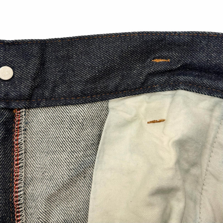 Pristine SHINYAKOZUKA Denim pants ORDINARY CITY PANTALON Indigo mens M 240ISK40