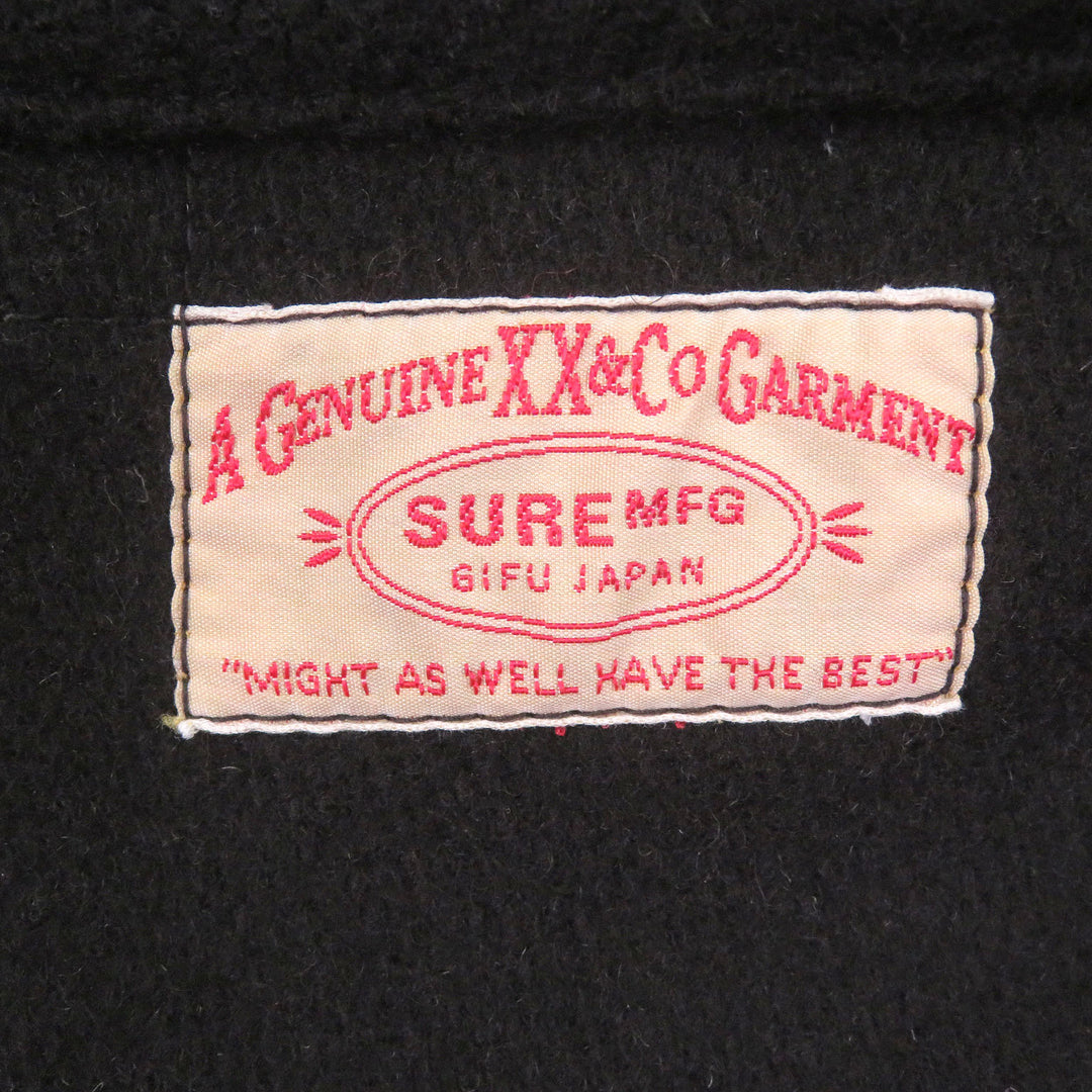 Great XX DEVELOPMENT Coverall SURE MFG Cruiser Jacket Dark brown mens