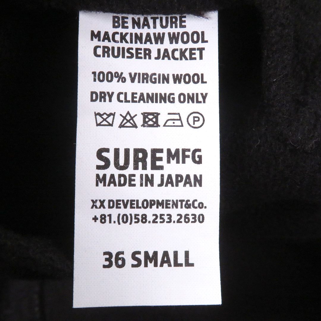 Great XX DEVELOPMENT Coverall SURE MFG Cruiser Jacket Dark brown mens