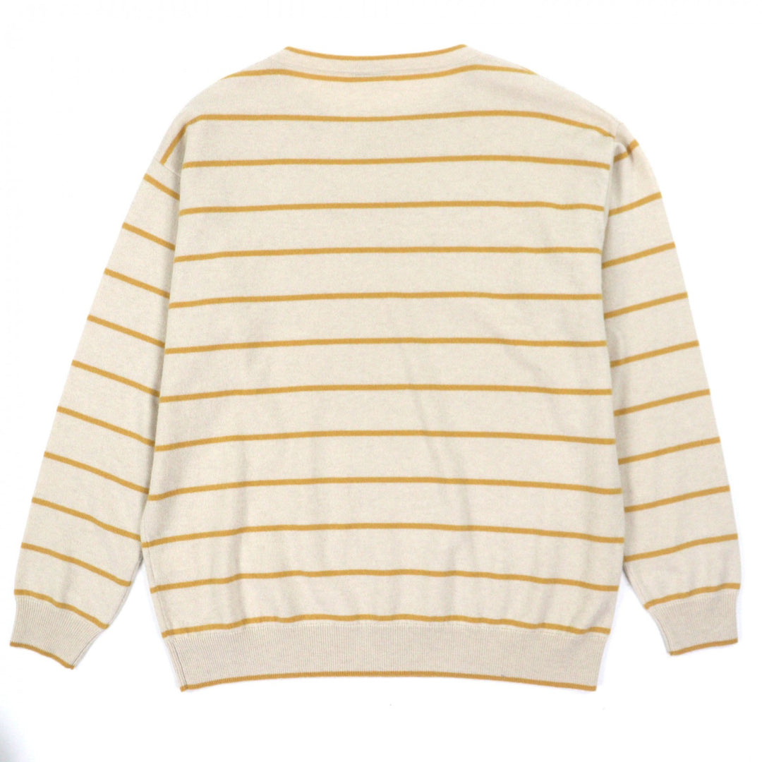 Great Brunello Cucinelli sweater beige Virgin wool mens M