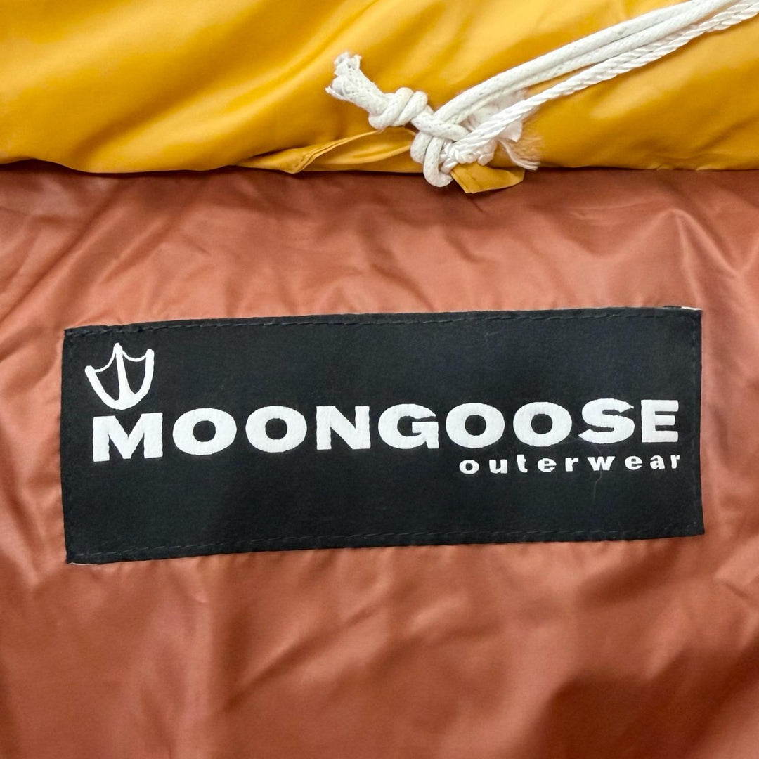 Great MOONGOOSE down coat Street Spirit mustard polyester mens M