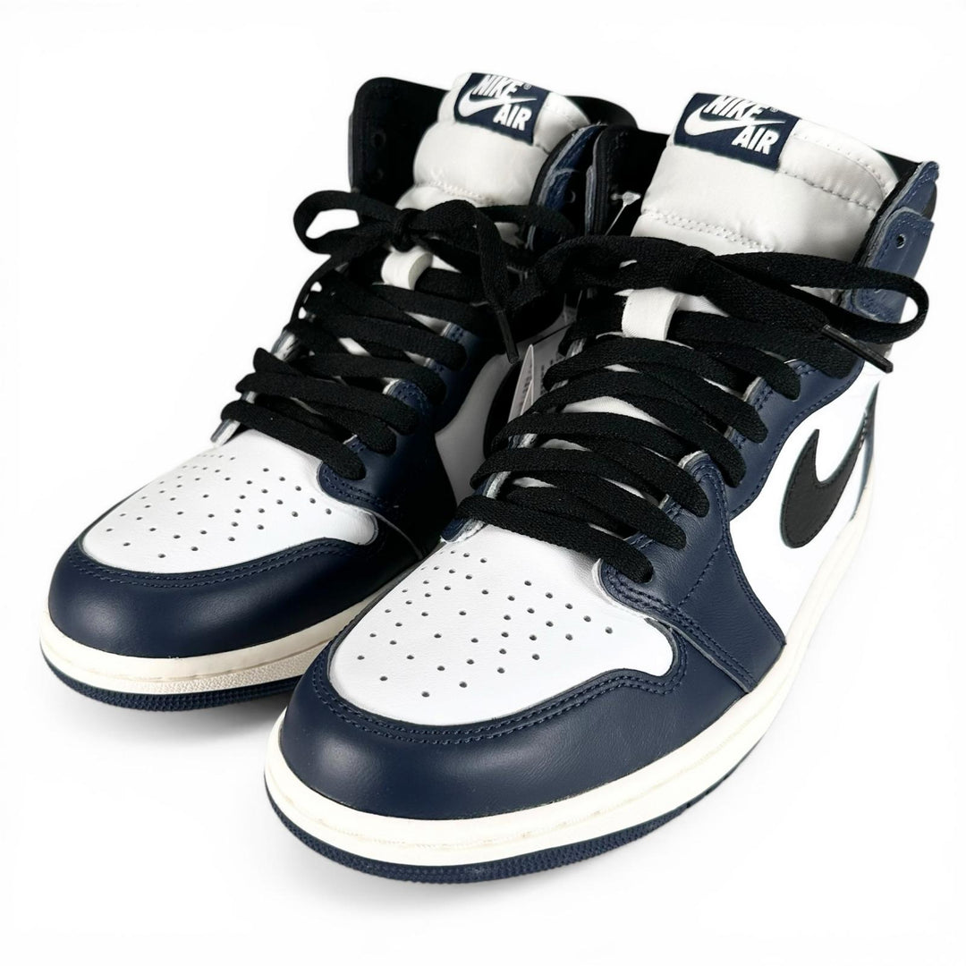 Pristine NIKE High cut sneakers Air Jordan 1 Retro High OG Air Jordan Navy mens