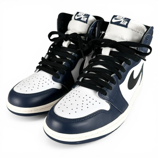 Pristine NIKE High cut sneakers Air Jordan 1 Retro High OG Air Jordan Navy mens
